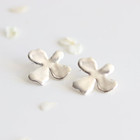 Grande Four Leaf Clover Earrings