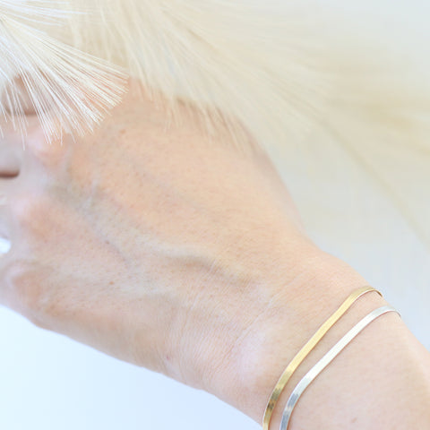 Snake Chain Bracelet -2mm