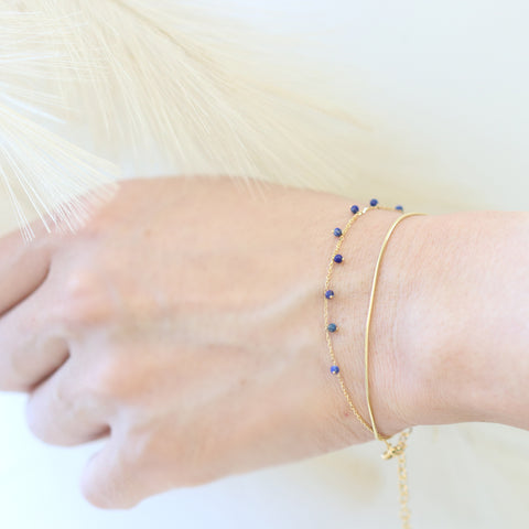 Snake Chain Bracelet -1mm