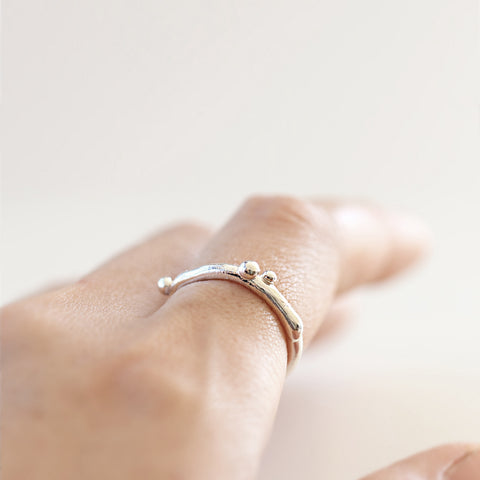 Little Bubble Plain Ring