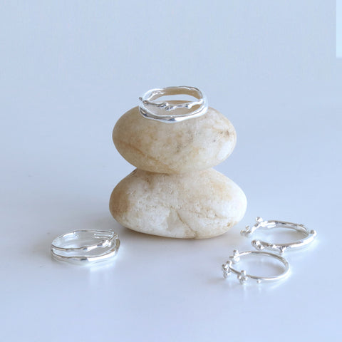 Organic Flow Duo Ring