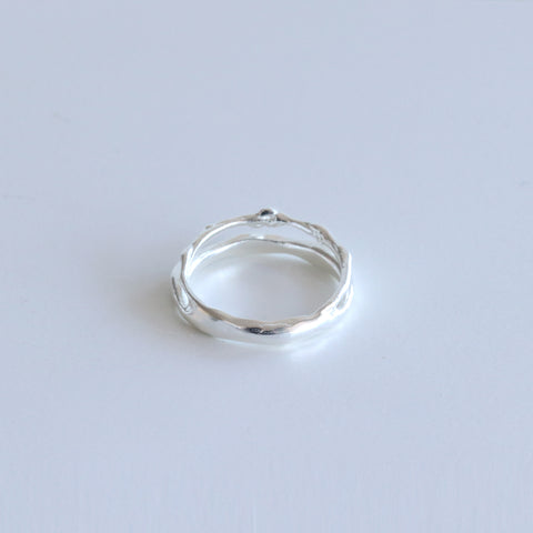 Organic Flow Duo Ring