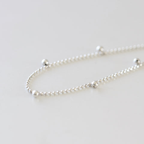 Silver charm Chain Bracelet
