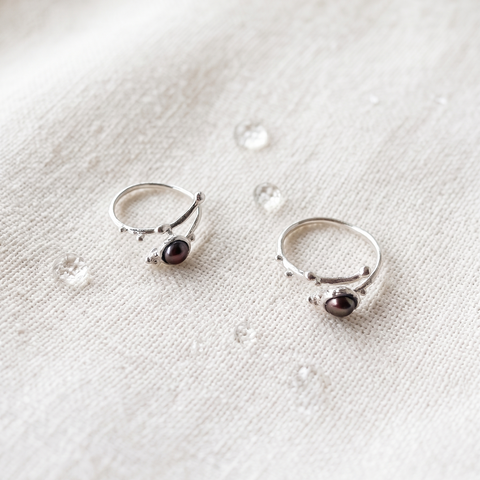 Pearl Open Ring