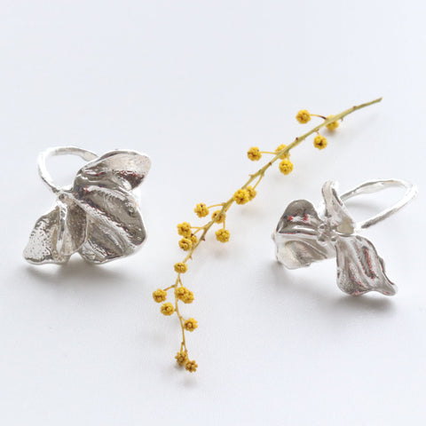 Silver Flutter Ring