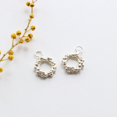 Bubble Circle Earring Charms