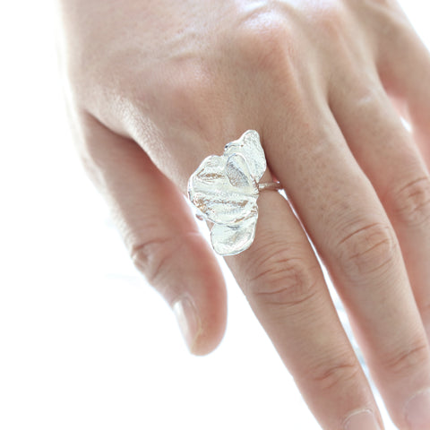 Silver Flutter Ring
