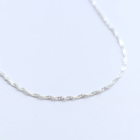 Double Round Link Chains Necklace