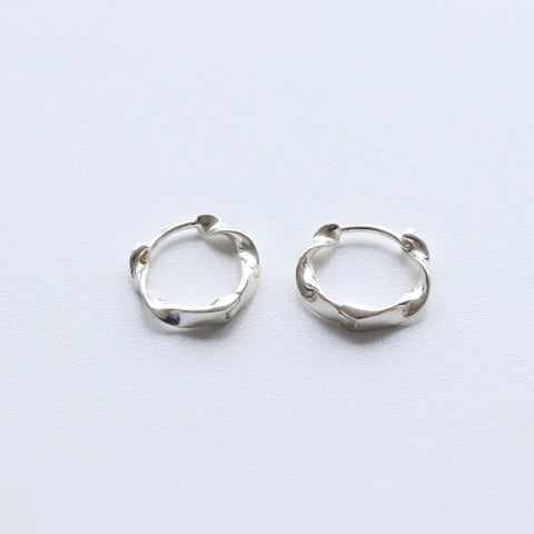 Wavy Hoop Earrings