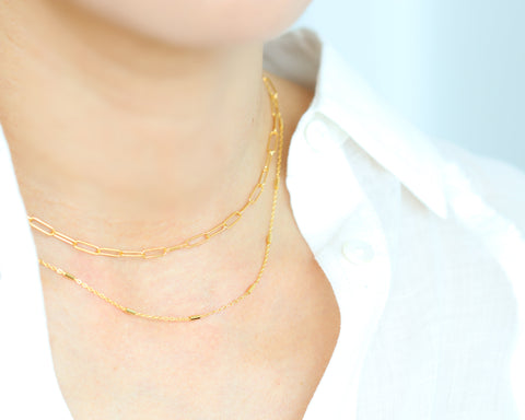 Small Link Chain necklace