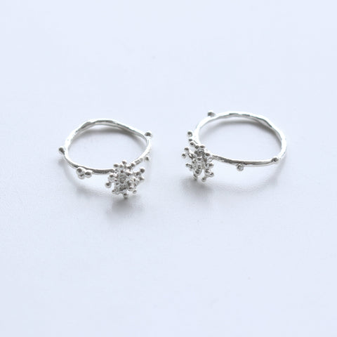 Bubble Ball Flower Ring