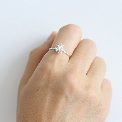 Bubble Ball Flower Ring