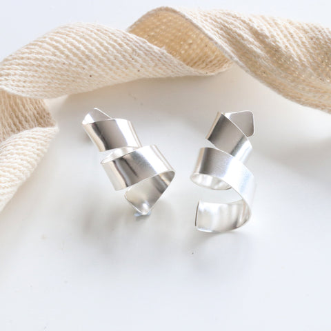 Softie Ribbon Earrings -L