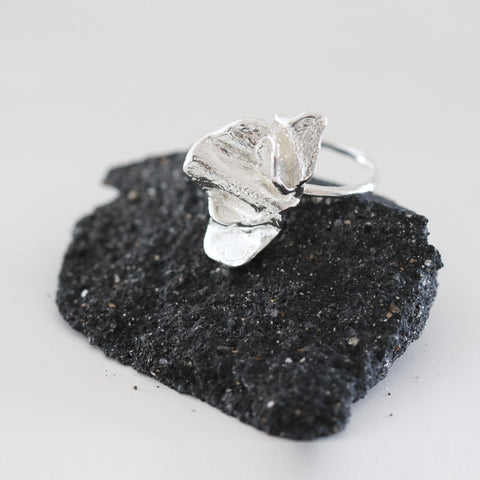 Silver Flutter Ring