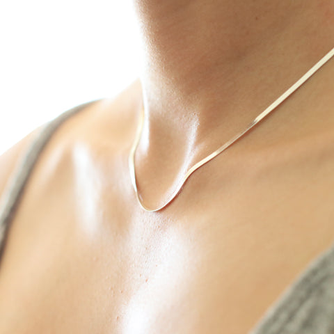 Snake Chain Necklace -2mm