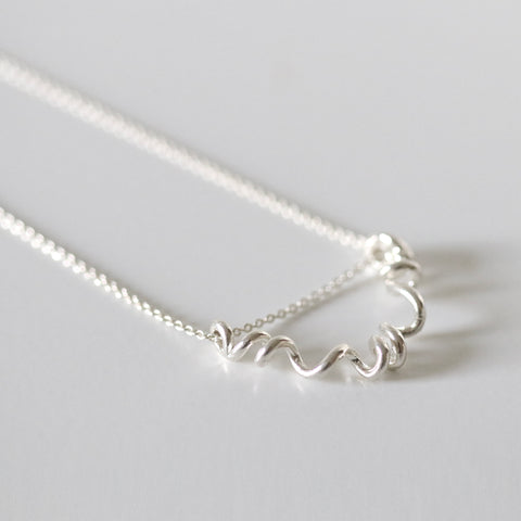 Silver Spring Pendant Necklace