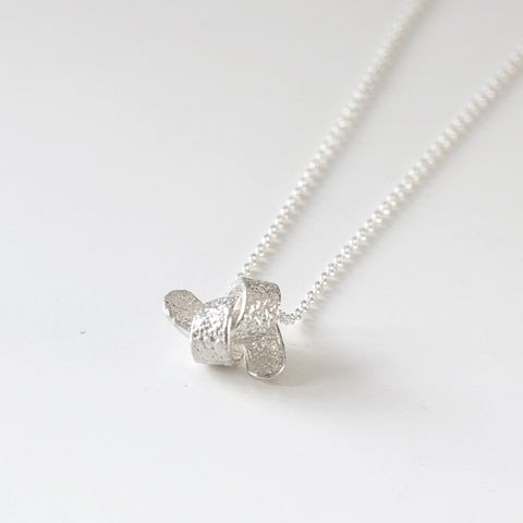 Textured Knot Necklace