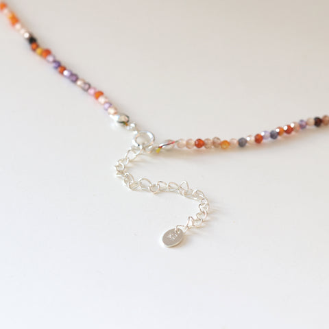 Crystal beads necklace