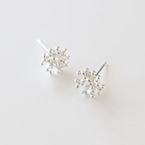 Bubble Ball Flower Earrings