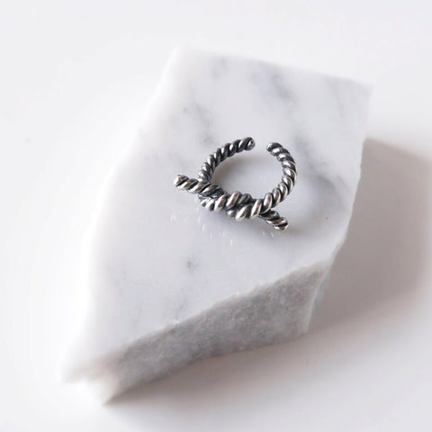 Twist Rope Ring-TIE Ring