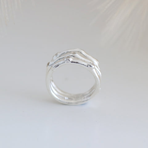 [One of a Kind] Hexa Trio Ring