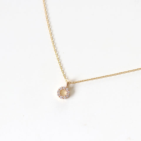 Cubic Mini Donut Necklace