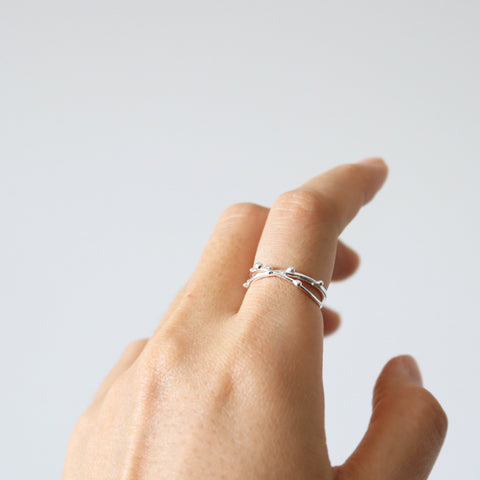 Twisted Small Bubble Ring