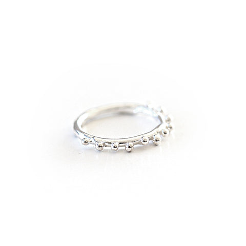 Half Water Drop Ring