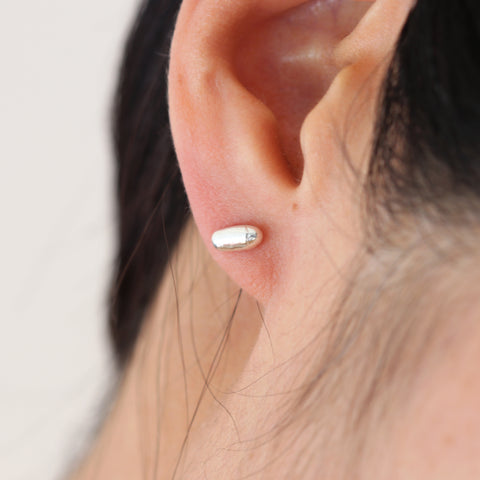 Minimalist Silver Studs Set