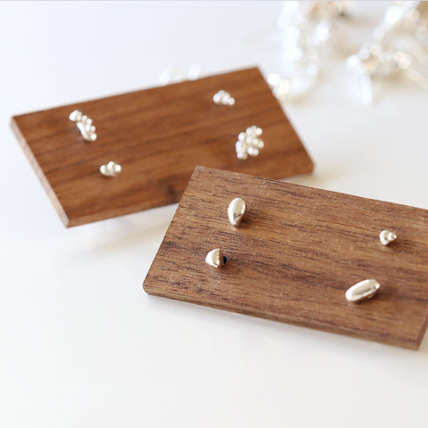 Minimalist Silver Studs Set