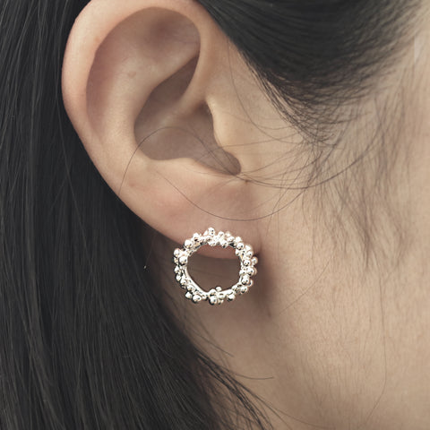 Bubble Circle Earrings