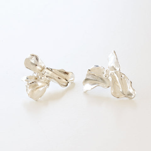 The Large Trillium Flower Earrings