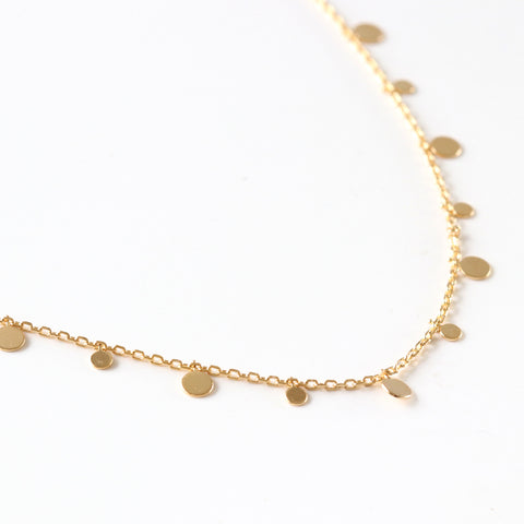 Plentiful Tiny Coin Necklace