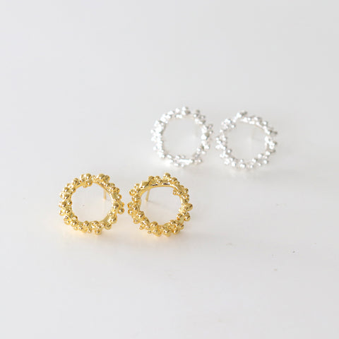 Bubble Circle Earrings