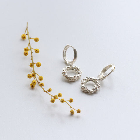 Bubble Circle Earring Charms