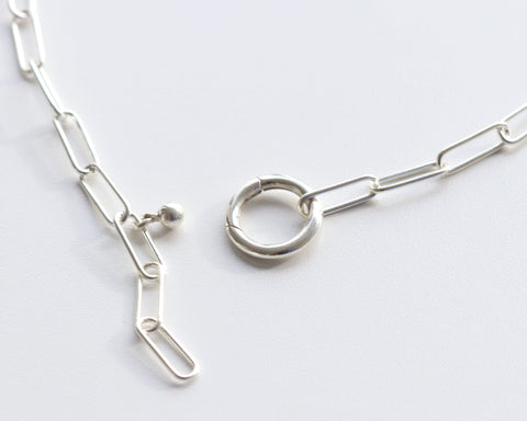 O Link Chain Short Naecklace
