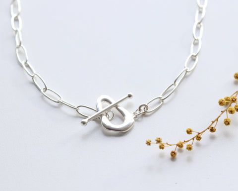 Wave O Bar Short Naecklace