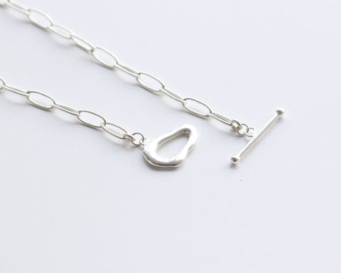 Wave O Bar Short Naecklace