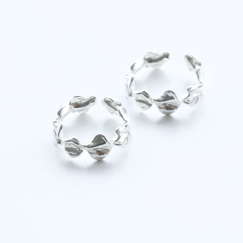 Petite Leaf Open Ring