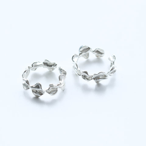 Petite Leaf Open Ring