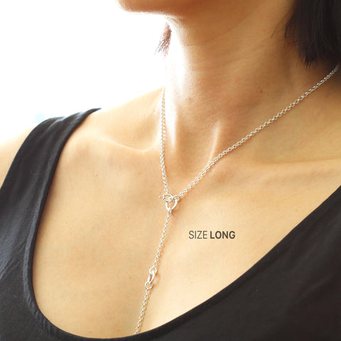 Double Ring Chain Necklace