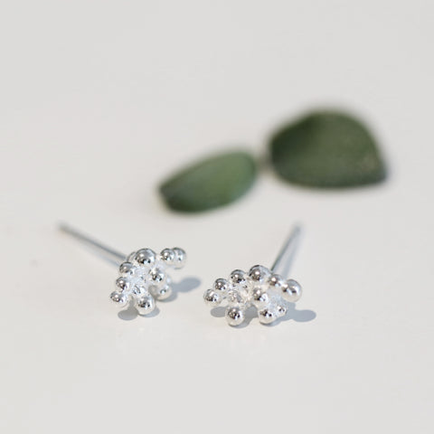 Tiny Bubble Stud Earrings