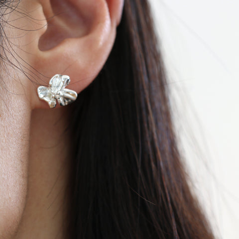 Blooming Petal Stud Earrings