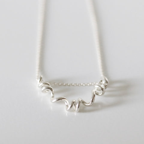 Silver Spring Pendant Necklace