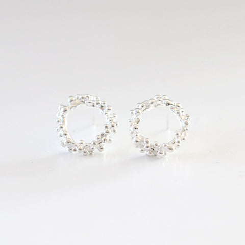 Bubble Circle Earrings